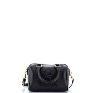 Celine Cuir Triomphe Boston Bag Leather #247531C21B